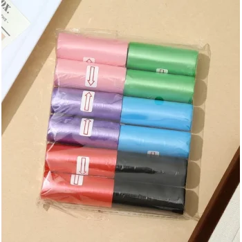 12 li Köpek Dışkı Poşet Düz Renkli Set (5047)