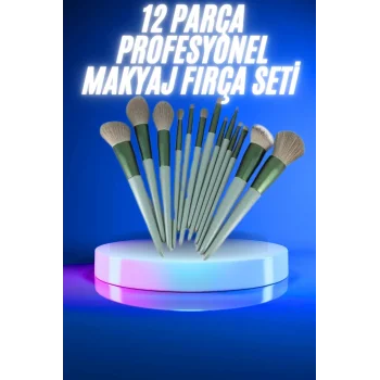 13 Parça Makyaj Fırça Seti Far Kontür Aydnlatıcı Fırçası İz Bırakmaz Hafif ve Yumuşak