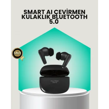 135 Dilde Gerçek Zamanlı Çeviri Özellikli TWS Bluetooth Kulaklık
