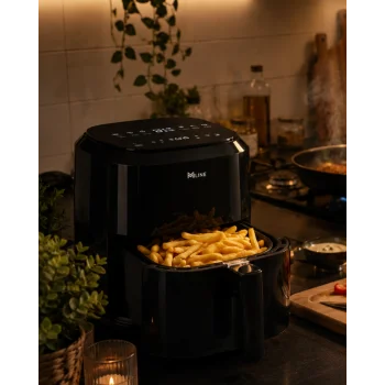 1360W Yağsız Sıcak Hava Fritözü 4 Litre Dokunmatik Air Fryer