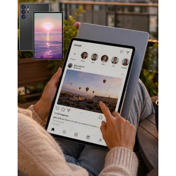 16GB RAM 1TB Tablet PC Klavyeli Kılıflı Kalemli Tablet Seti