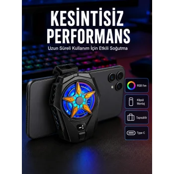 2 Kademeli Hız Ayarlı Taşınabilir Telefon Soğutucu Yeni Nesil