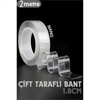 2 Metre Çift Taraflı Yapıştırıcı Bant Çivisiz Montaj 715471