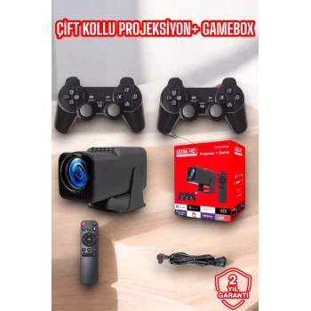 2000+ Oyun ve Popüler Uygulama Destekli Çok Fonksiyonlu Projeksiyon