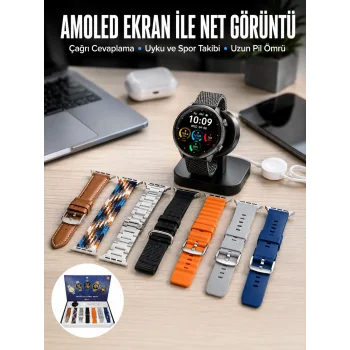 2025 Model Akıllı Saat ve 2.Nesil TWS Bluetooth Kulaklık Yüksek Ses Kaliteli Yeni Nesil
