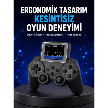 2025 S10 Gamepad 520 Klasik Retro Oyunlu TV Bağlantılı A Kalite Orijinal Yeni Nesil