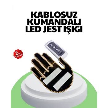 203 LED’li Yüksek Görünürlüklü Jest Işığı