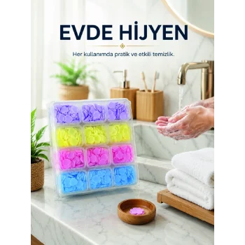 24 Adet Tek Kullanımlık Yaprak Sabun