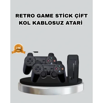 2.4G Kablosuz Mini Oyun Konsolu Taşınabilir ve Şık Tasarım