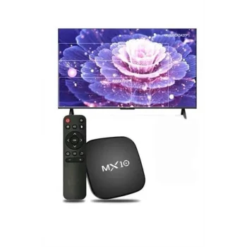 2.4G Wifi Tv Box Medya Oynatıcı TV Uyumlu MX Box Kutusu Android TV