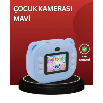 24MP HD Şipşak Kamera – Termal Baskılı, Çift Lensli HD
