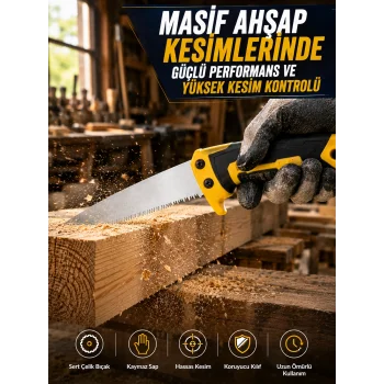 270 mm Düz lı Bahçe Budama Testeresi Kılıflı