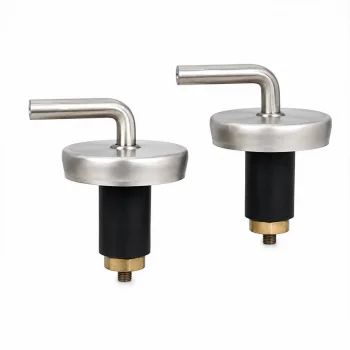 2PCS ÜSTTEN SIKMALI METAL KLOZET KAPAK MENTEŞESİ VİDASI (5047)