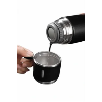 3 Bardaklı Termos Seti Anneler Gününe Özel Hediye Taşınabilir Sızdırmaz Isı Koruyucu