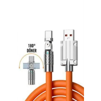 3 İn 1 Süper Hızlı Şarj Kablosu Android ve İOS Uyumlu Silikon Şarj Kablosu