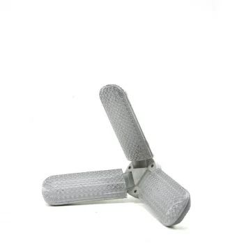 3 KOLLU PERVANE MODELİ BEYAZ LED LAMBA AMPUL 24W - E27 (5047)