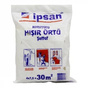 30-M2 = 4X7.5MT HIŞIR ŞEFFAF KORUYUCU ÖRTÜ (5047)