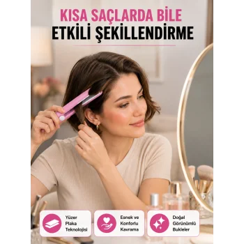 30 Saniyede Isınan PTC Teknolojili Saç Şekillendirici – Sabit Isı Kontrollü, Hızlı Performans Yeni Nesil