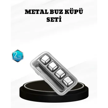 304 Paslanmaz Çelik Buz Küpü Seti Sulandırmadan Soğutan Yeniden Kullanılabilir