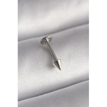 316L Çelik Gümüş Renk Çivi Model Piercing