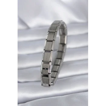 316L Çelik Gümüş Renk Yazılı Nomination Model Kadın Bileklik