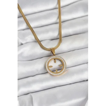 316L Çelik İtalyan Zincir Model  Takılabilir Kadın Kolye