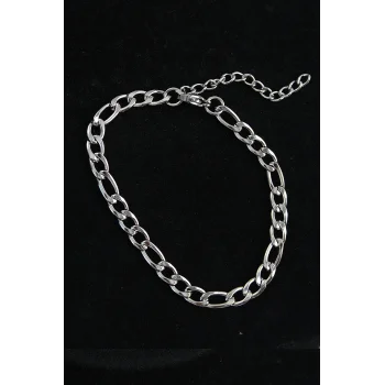 316L Çelik Klasik Model Gümüş Renk Erkek Bileklik