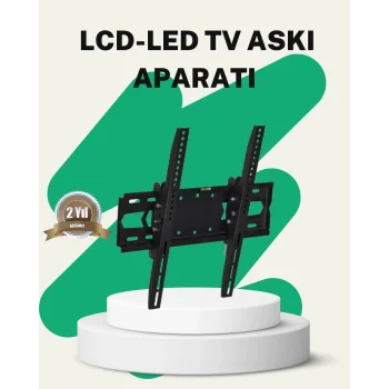 32 İnç TV Duvar Askı Braketi Stabil Güvenli Montaj Çelik Gövde