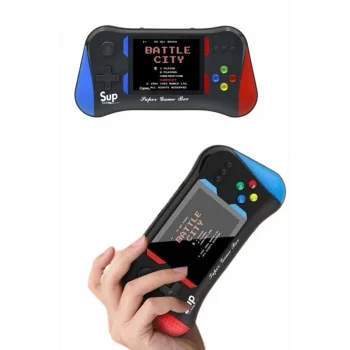 3.5 İnç 500 Klasik Retro Oyun Yüklü Kollu Oyun Konsolu