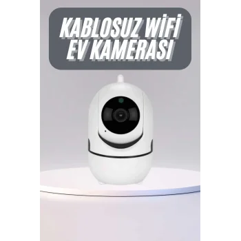 360° Full HD Akıllı Kamera Hareket Sensörlü Wifi Kamera Çocuk Güvenlik Kamerası