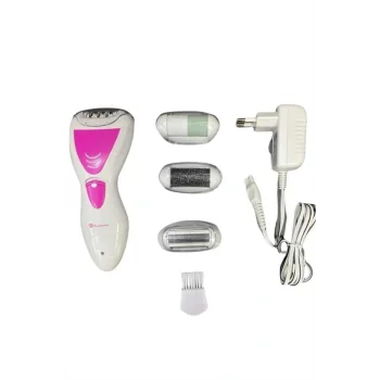4 Başlıklı Lazer Öncesi Kısaltma Epilasyon Aleti Epilatör Çok Amaçlı
