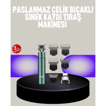 4 Limit Taraklı IPX5 Su Geçirmez Saç Kesme Makinesi