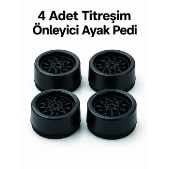 4lü Set Çamaşır Makinesi Titreşim Önleyici Ped