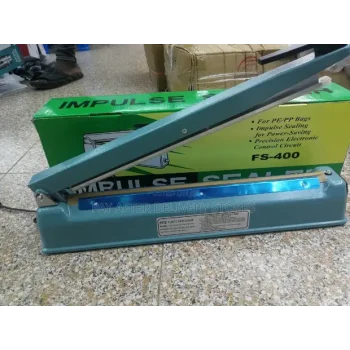 40Cm  Metal Gövde Poşet Ağzı Yapıştırma Kapatma Makinası FS-400 (5047)