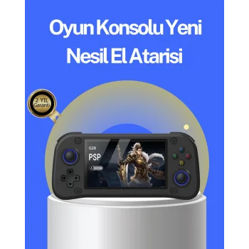 4.3” HD Ekranlı El Konsolu 64GB Hafıza Kartı ve 10000 Yüklü Oyun