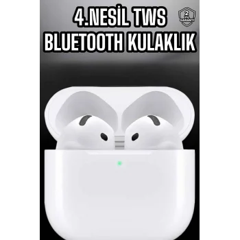 4.Nesil Kaliteli TWS Android ve İOS Uyumlu Mikrofonlu Kulaklık
