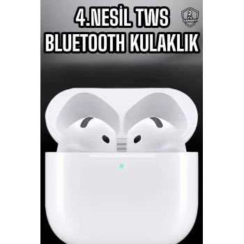 4.Nesil Kaliteli TWS Android ve İOS Uyumlu Mikrofonlu Kulaklık