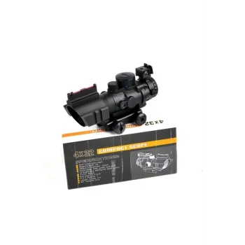 4X32 Kırmızı Işıklı Av ü 4x32