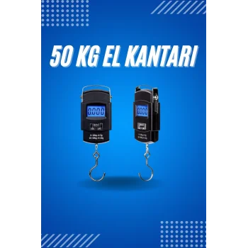 50 Kg Dijital El Terazisi Cep Tartısı El Kantarı Terazi