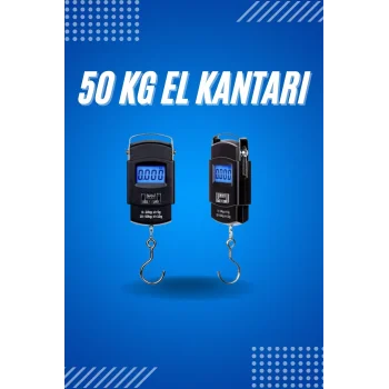 50 Kg Dijital El Terazisi Cep Tartısı El Kantarı Terazi