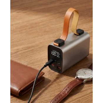 50000 mAh Güçlü Powerbank Dijital Göstergeli Çoklu USB Çıkışlı