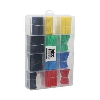530PCS MAKARON KABLO TAMİR SETİ ISIYLA BÜZÜŞMELİ DARALAN HORTUM (5047)
