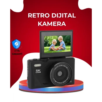 5K Ultra HD Kamera Gülümseme Algılama Otofokus 18x Optik Zoom