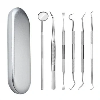 6 Parça Kutulu Ağız Bakımı Diş Bakım Seti Ağız Hijyen Takımı (5047)