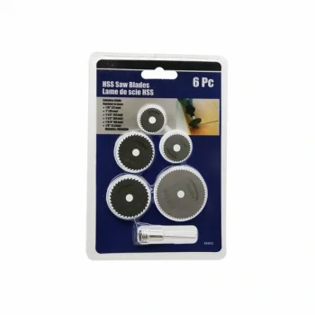 6 PARÇA MİNİ YUVARLAK TESTERE BIÇAKLARI 22---44MM (5047)