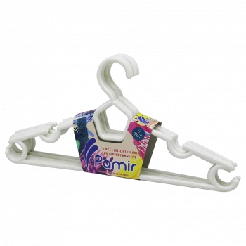 6 PARÇA  PLASTİK KARİZMA ELBİSE ASKI (5047)