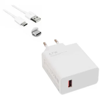 67W USB To TypeC Şarj Cihazı  Şarj Kablosu