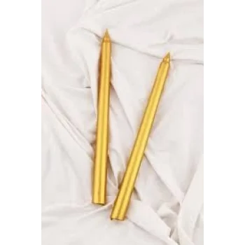 Şamdan Mum Gold 2li (0177)