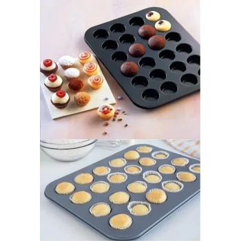 24lü Teflon Mini Muffin Kalıbı (0177)