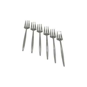 6PCS METAL TATLI ÇATAL (5047)